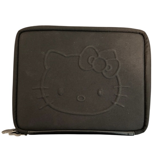 Hello Kitty Black Tablet Sleeve with Embossed Design - Picture 1 of 7